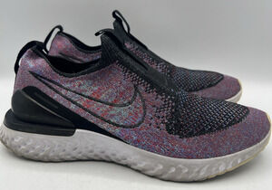 Nike React Phantom Run Flyknit Running Shoes Multicolor Womens Size 8 US